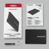 AXAGON internal box for M.2 SATA SSD RSS-M2B SATA 6G aluminum black thumbnail (4 of 4)