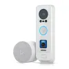 Sonnette vidéo Ubiquiti UniFi Protect UVC-G4 Doorbell Pro PoE Kit double caméra (blanc) 5 Mpx avec Infra + 8 Ppx + sonnette PoE