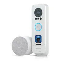 Ubiquiti Video Doorbell UniFi Protect UVC-G4 Doorbell Pro PoE Kit Dual Camera (White) 5Mpx with Infra + 8Ppx + PoE Doorbell (1 of 10)