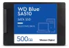 Твердотельный накопитель BLUE SA510 500 ГБ / WDS500G3B0A / SATA III / внутренний 2,5 дюйма / 7 мм thumbnail (2 of 3)