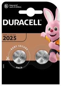 Batteria a bottone Duracell al litio CR2025 2 pz (1 of 1)