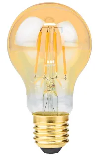 Lâmpada LED NEDIS E27 A60 49 W 220 V 470 lm 2100 K regulável extra quente branco estilo retro (1 of 2)