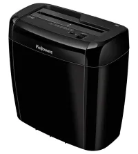 FELLOWES dokumentförstörare 36 C tvärsnitt 4x40 mm korgvolym 12 l sekretessnivå typ 2 - konfidentiell svart (1 of 2)