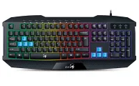 GENIUS GX GAMING Scorpion K215 Teclado para juegos con cable retroiluminado USB negro CZ+SK diseño (1 of 4)