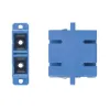 Adattatore duplex XtendLan SC-SC SM blu per quadri di distribuzione ottica thumbnail (1 of 1)