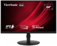 ViewSonic VG2408A 24" IPS 16:9 1920x1080 5ms 250cd m2 DP HDMI VGA 2+1 USB PIVOT (1 of 8)