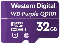 WD FIOLETOWA 32 GB MicroSDHC QD101 WDD032G1P0CC CL10 U1 (1 of 1)