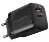 AXAGON hálózati töltő ACU-PQ30 1x USB-C 1x USB-A PD3.0 QC4 PPS AFC Apple 30W