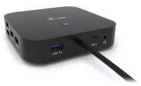 I-tec dokkoló állomás USB-C kettős kijelző 2x DP 2x USB-C 5x USB LAN tápellátás 65W + univerzális töltő 112W (1 of 5)