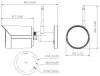 DAHUA IP kamera IPC-HFW1230DS-SAW Bullet Wi-Fi 2Mpix objektív 28mm H.265 védelem IP67 IR 30m ONVIF thumbnail (4 of 5)