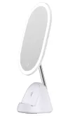 IMMAX LED cosmetic mirror FACE 3in1 stand with Qi charging 18W 70lm DC 12V 15A white thumbnail (2 of 5)