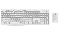 Conjunto Logitech MK295 Teclado + mouse sem fio receptor USB 2,4 GHz branco EUA (1 of 5)