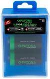 PATONA uppladdningsbart batteri LR14 (C) Li-lon 2300mAh 15V med USB-C laddning 2 st i ett paket thumbnail (5 of 5)