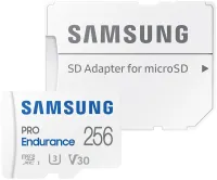 Samsung micro SDXC 256GB PRO Endurance + адаптер SD (1 of 5)