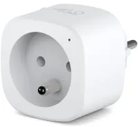 Tomada FR de energia Wi-Fi inteligente FORTE Helo-PLUG-FR botões ON OFF compatíveis com Google e Alexa branco (1 of 5)