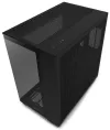 Корпус NZXT H9 Flow, двокамерний вентилятор ATX 4x120 мм, до 10x вентиляторів з перфорованим склом. лицьова сторона чорна thumbnail (2 of 5)