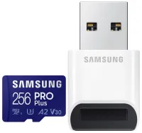 Carte Samsung Micro SDXC 256 Go PRO Plus + Adaptateur USB (1 of 5)