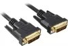 PremiumCord DVI-D Verbindungskabel Dual-Link DVI(24+1) MM 3m schwaarz