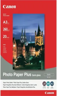 Canon fotopapier SG-201 A3 Pololesklý 20ks (1 of 1)