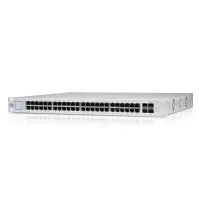 Ubiquiti UniFi Switch 48-port Gigabit Ethernet 2x SFP 2x SFP+ PoE 24V PoE 802.3af ag (buiséad PoE 436W) (1 of 4)