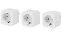 Misuratore di potenza presa intelligente Wi-Fi NEDIS 16A tipo F Android iOS Nedis® SmartLife Set di 3 bianco (1 of 5)