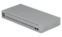 Ubiquiti UniFi Switch Pro Max 16 PoE - 4x 2.5GbE 12x GbE 2x SFP+ Etherlighting PoE+ PoE++ (PoE budget 180W) (1 of 5)