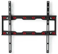 NEDIS soporte de pared para TV para placas de yeso 23 - 55" capacidad de carga 35 kg distancia desde la pared 28 mm fijo acero negro (1 of 2)