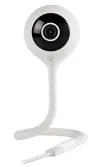 NEDIS IP-camera Wi-Fi binnen 1080p-sensor voor bewaking. climate microUSB MicroSD Cloud Android iOS-adapter wit thumbnail (1 of 4)