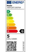 NEDIS Wi-Fi chytrá LED žárovka s vláknem E27 ST64 49W 230V 360lm teplá až studená bílá 1800 - 6500K stmívatelná thumbnail (2 of 2)