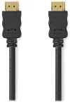 Cábla HDMI Ardluais NEDIS le nascóirí Ethernet HDMI - HDMI 4K@30Hz dubh 1m