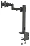 Neomounts FPMA-D960BLACKPLUS Soporte de mesa para display curvo 10-49" abrazadera 3 pines VESA 100X100 capacidad de carga 20kg negro thumbnail (3 of 4)