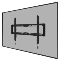 Neomounts WL30-550BL16 Стенен монтаж на дисплей 40-75" фиксиран VESA 600X400 капацитет на натоварване 70 кг ултра тънък черен (1 of 6)