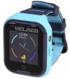 HELMER dětské hodinky LK 709 s GPS lokátorem dot. display 4G IP67 nano SIM videohovor foto Android a iOS modré