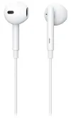 ESTUFF Earpod Cluas In-Chluas breiseán USB-C le haghaidh feistí USB-C Bán