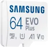 SAMSUNG EVO Plus 2024 MicroSDXC 64GB + Adaptador SD CL10 UHS-I U1 A1 V10 thumbnail (3 of 5)