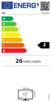 AOC 27 дюймов, светодиодный Q27V4EA IPS, 2560x1440, 75 Гц, 4 мс, 250 кд, 20 мил:1 DP, динамик HDMI thumbnail (7 of 7)