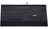 CRONO Tastatur CK2111 kabelgebunden Multimedia USB CZ+SK schwarz thumbnail (1 of 2)