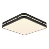 IMMAX NEO LITE PERFECTO SMART ceiling light square 30cm 24W black TUYA Wi-Fi