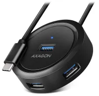 AXAGON zvezdišče USB-C HUE-P1C USB 3.2 Gen1 4x USB-A 0,3m (1 of 1)