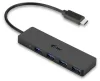 I-tec USB Slim HUB 4 puertos Puerto USB 3.0 para dispositivo USB-A a USB 3.1 Tipo C negro thumbnail (1 of 2)