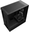 NZXT Case H5 Flow RGB Editioun 2x120 mm Fan USB 3.0 USB-C 3.1 RGB transparent Säit Mesh Panel schwaarz thumbnail (5 of 5)