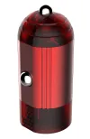 COLORWAY 1x USB car charger 18W Red thumbnail (2 of 8)