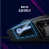 LORGAR gaming mus Strengere 579 kablet OLED-skærm op til 12.000 DPI RGB Pixart PMW 3336 9 makroknapper sort thumbnail (10 of 16)