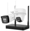 HiLook Aangedreven door HIKVISION WiFi KIT 1 IKS-2044BTH-PH W 4Mpx