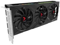 PNY GeForce RTX 4060 8 ГБ VERTO EPIC-X RGB с тремя вентиляторами 8 ГБ GDDR6 PCI-E 3x DP HDMI (1 of 7)