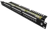 Solarix Пач панел 24x RJ-45 Cat6 UTP с лента за свързване 1U SX24L-6-UTP-BK-N thumbnail (2 of 3)