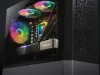 COUGAR PC-Gehäuse MG140 Air RGB, schwarz, Mini-Tower, Lüftungsschlitze, Frontpanel, 3 x ARGB-Lüfter, 4 mm, TG, linkes Panel thumbnail (10 of 16)