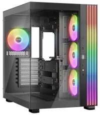 Будь спокоен! корпус LIGHT BASE 600LX ATX 4x 120 мм вентилятор ARGB 2xUSB 3.0 USB-C панорамный черный (1 of 9)