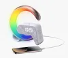 IMMAX LED Entspanungslampe FLAMINGO Qi Ladewecker RGB 300lm USB Ausgang BT 5.1 Gold thumbnail (4 of 8)