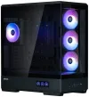 Zalman boîtier P50 DS Middle Tower 4x120mm ventilateur ARGB 2x USB 3.0 USB-C panoramique noir